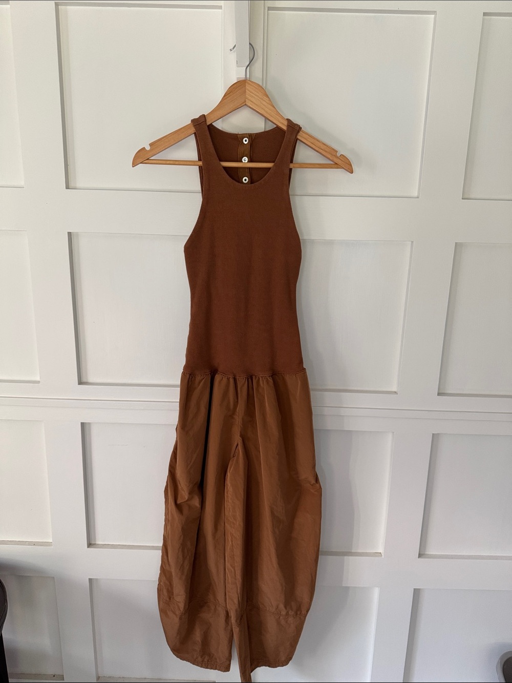 FP Movement by Free People Brown Sleeveless Maxi Dress